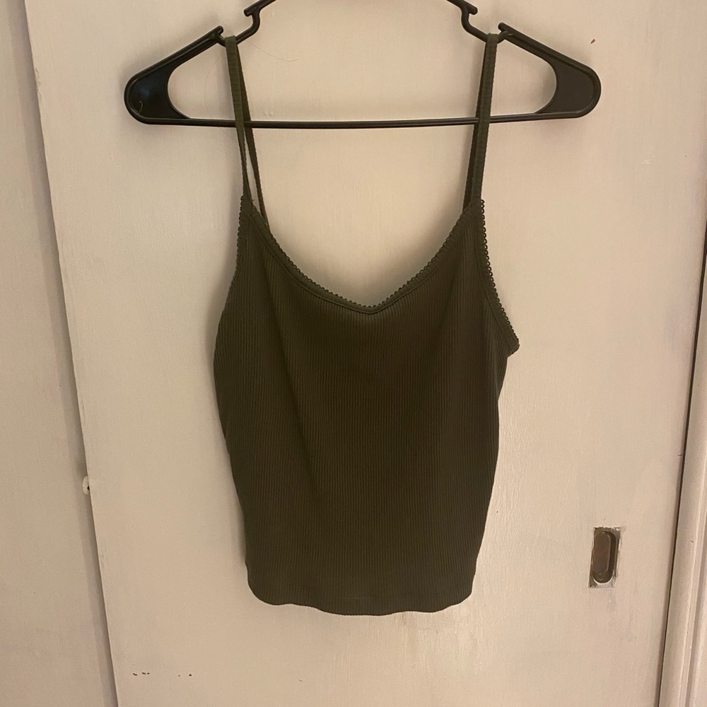 Army green crop too
